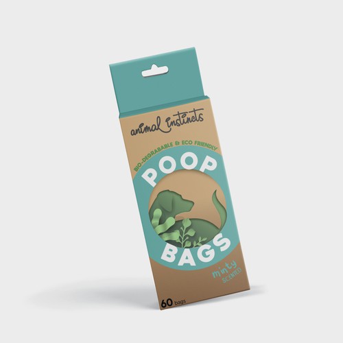 Contemporary Eco Poop Bags that stand out from the crowd Design by arora.gram