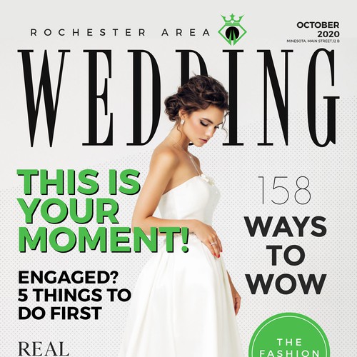 Wedding Magazine Cover Design réalisé par Max63