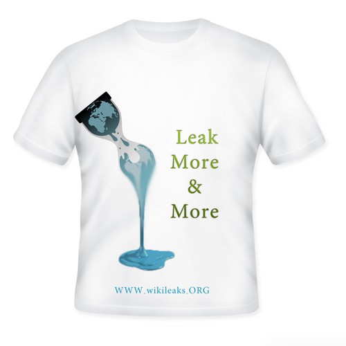 New t-shirt design(s) wanted for WikiLeaks デザイン by ahmedadel
