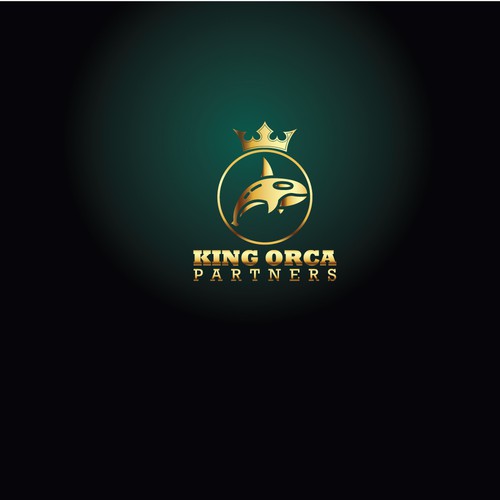 King Orca Logo Design by z-sheta