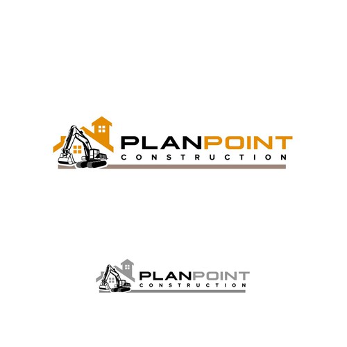 PlanPoint Construction Logo Needs A Remodel Design by The Last Hero™