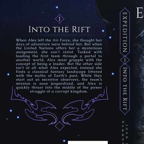 Fantasy Book covers - (the Expedition series) Design by Kerstina