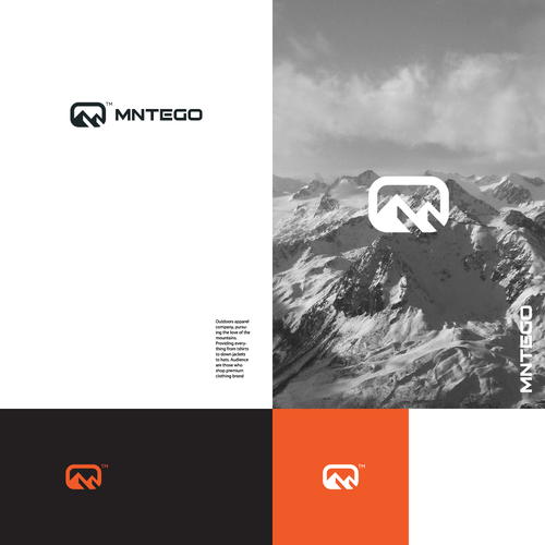 Simple, versatile statement logo for outdoor apparel company Design by duskbitz