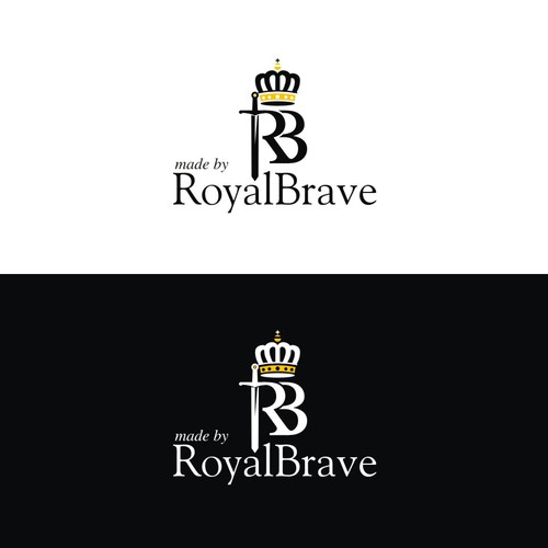 Design vincitore del contest "Valiant, high class Logo for accessory brand, “made by Royal Brave” / 勇敢で貴賓漂う、中世ヨーロッパをイメージした老舗アクセサリーブランド"