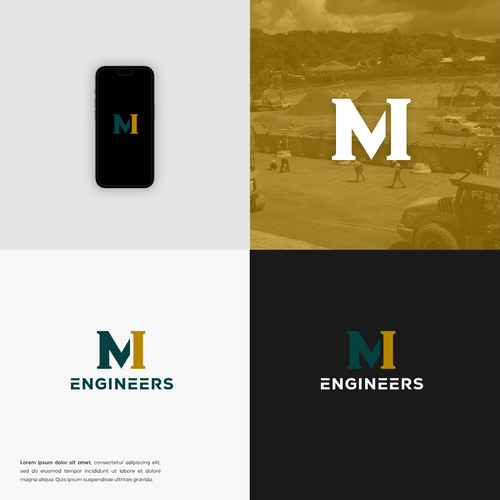 Contemporary feel for Engineer Consultants who want to stand out Design by Striker29