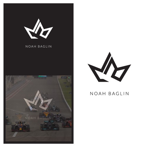 Name Initials - NB - Racing Driver Design by MrCaloyzki