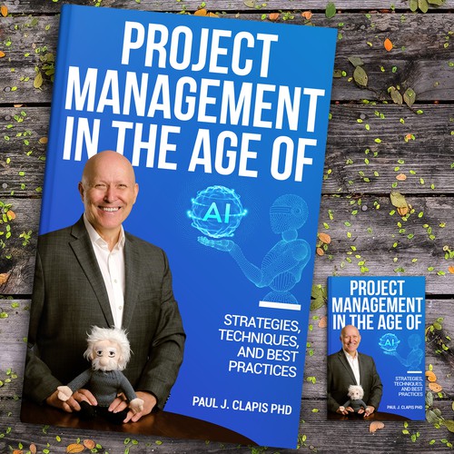 Simple, professional cover for a business book about Artificial Intelligence Design von ~99~