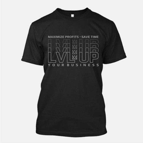 New Shirt Design for LVL Up Imaging Design by Dee29ers