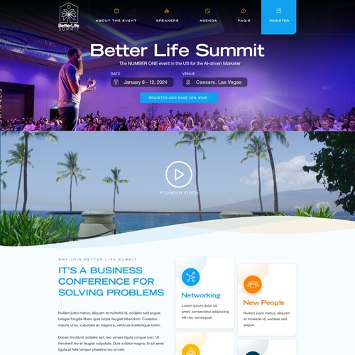 Event Website Design Needed for Wordpress Design by Deignerpro:D