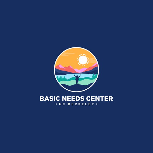 Design a dynamic logo for a transformative center addressing basic needs of college students Design by J.K. Design