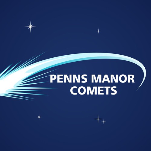 Create a Brand Logo for the 'Penns Manor Comets' with Comet logo! Diseño de Z E N