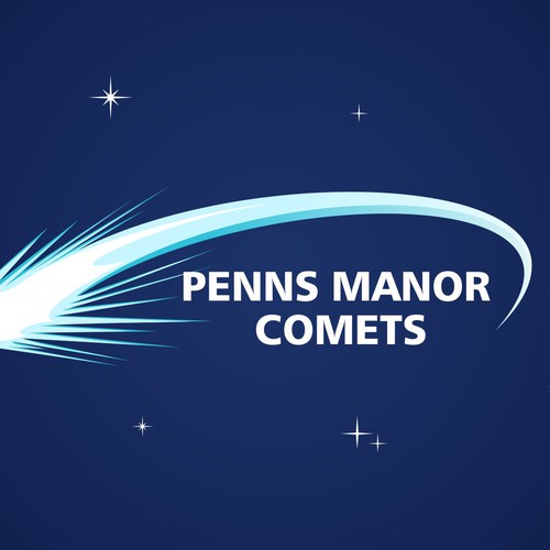 Create a Brand Logo for the 'Penns Manor Comets' with Comet logo! Design by Z E N