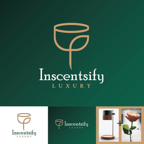 Inscentsify - logo-ontwerp door Rizarv