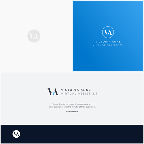 Virtual Assistant looking for a professional, stylish logo  (thank you!) Design by Shofyan Ariantho