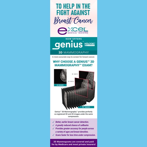 3-D Mammogram Image/Diagram Contest Design by thelembique