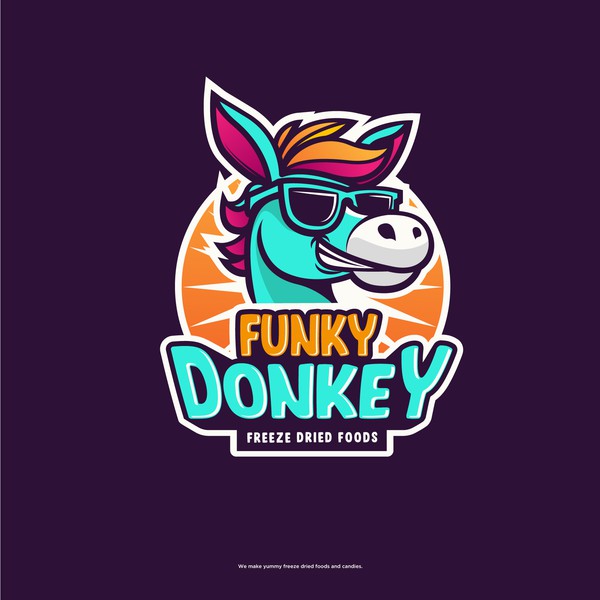 Bold logo concept for drinks 