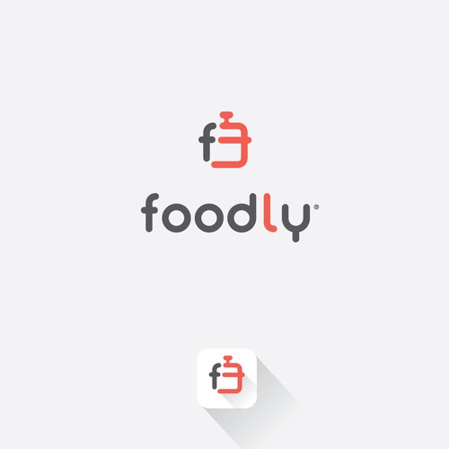 Modern logo for a food delivery business to appeal to professionals Design by logosapiens™