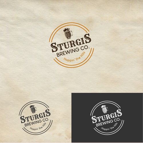 Sturgis Brewery Logo Design Design by Mimosa73