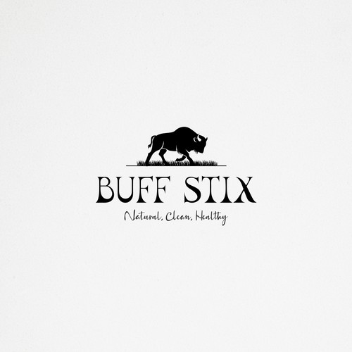 Buff Stix...Lean, Delicious, Buffalo Strong. Design by knight brands™