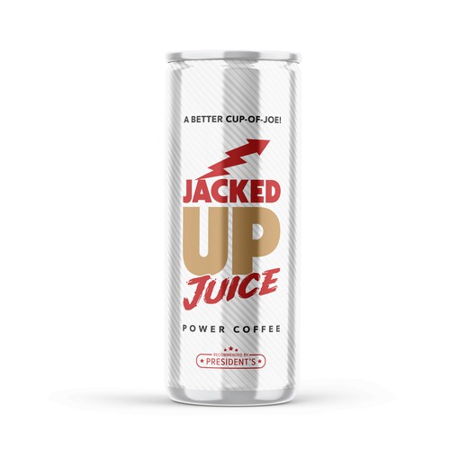 Jacked Up Juice Energy Drink Design by Gustavo RV