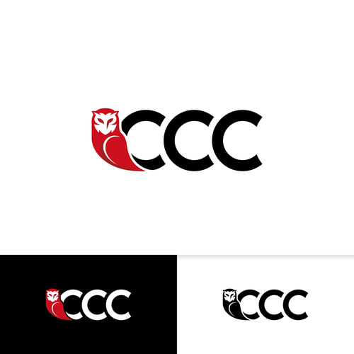 Business service logo with owl symbol Design by onder