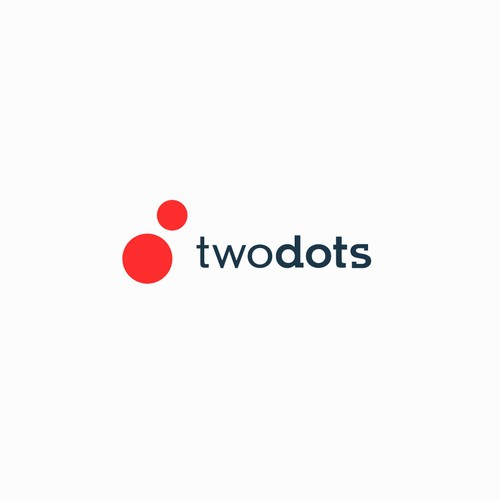 Two Dots Software Fraud Prevention Logo Design - Modern and Simple! Design by Boggie_rs
