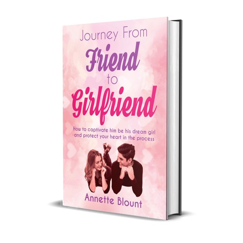 Design a book cover that is fun and playful to help single women experience love beyond friendship Design by LEUCHI