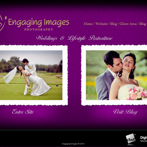 Design di Wedding Photographer Landing Page - Easy Money! di Vector Hero