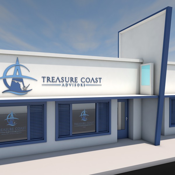 Design by R&R titled "Building rendering for Treasure Coast Advisors"