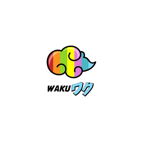 Waku Waku App Logo! Design by Muchsin41