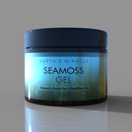 Design a Label for our Sea Moss Gel Product-ontwerp door SheKS