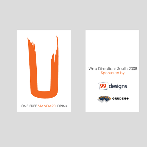 Design the Drink Cards for leading Web Conference! Réalisé par Reghardt