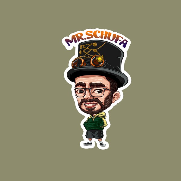 sticker Mr.schufa