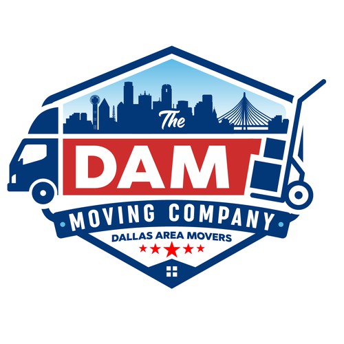 Design a fun, high-quality logo for The DAM Moving Company Design réalisé par Gr8 Art