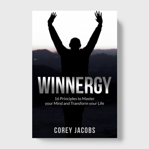 Design a sleek book cover for a man who wants to transform your mind and life! Design by TopHills