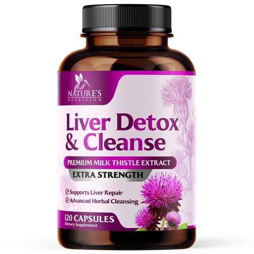 Natural Liver Detox & Cleanse Design Needed for Nature's Nutrition Design by rembrandtjurin