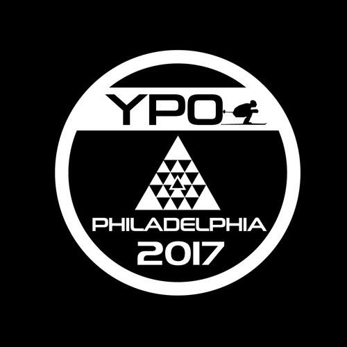 Design Ski Trip Logo for YPO Trip Design by Transformed Design Inc.