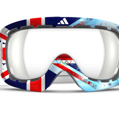 Design adidas goggles for Winter Olympics Ontwerp door ShySka