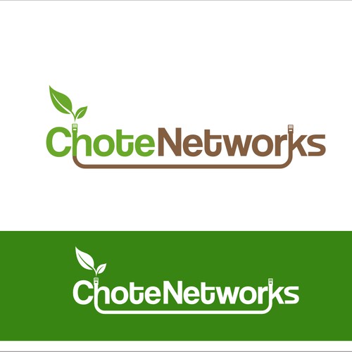 logo for Chote Networks Design por DORARPOL™