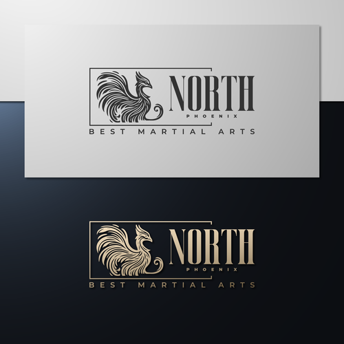 North Phoenix Best Martial Arts school logo Design réalisé par Apollo Studio™