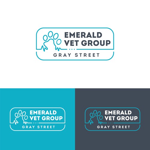 Emerald Vet Group Logo Design by reiffal®