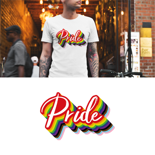 Logo for Pride (Global LGBTQ+ Employee Resource Group) Design by Tiago Dias