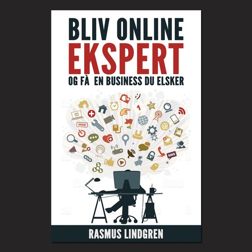 Cover for Danish business book (Danish lessons not included) Design by Retina99