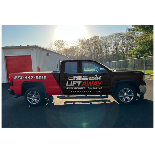 Cool Truck Wrap for Junk Removal Business Design by dnite