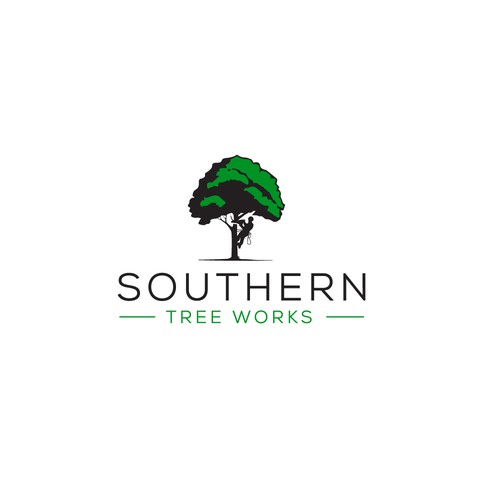 sleek and professional logo for a tree business Design by Rocket_Racoon