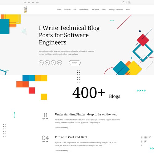 Web page design contest entry by AKDCreative