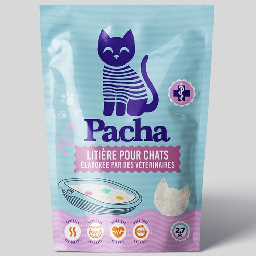 Cat Litter startup Minimalistic packaging - Contest Design von agooshe