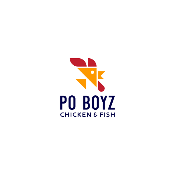 Design by Nyota titled "Po Boyz Chicken & Fish"