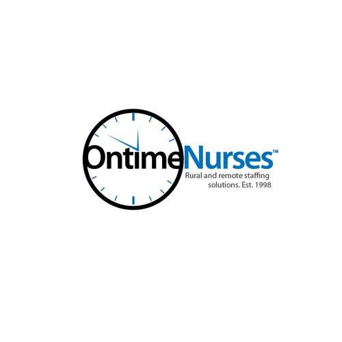 logo and business card for Ontime Nurses Réalisé par KamNy