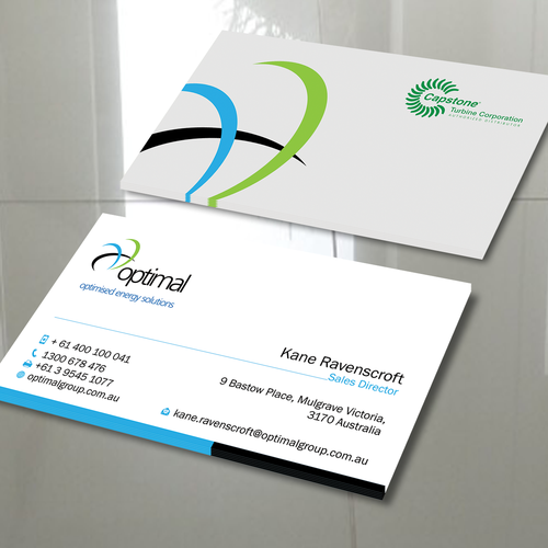 Create new business cards for Optimal Group Design von bleubird